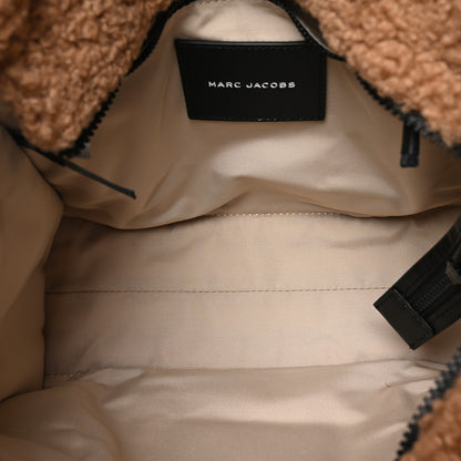 Marc Jacobs Polyester Cotton Medium The Teddy Traveler Tote Bag Beige 5 of 8