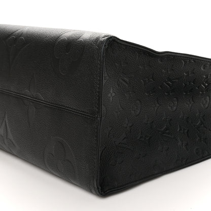 Louis Vuitton Empreinte Monogram Giant Onthego GM Black 9 of 9