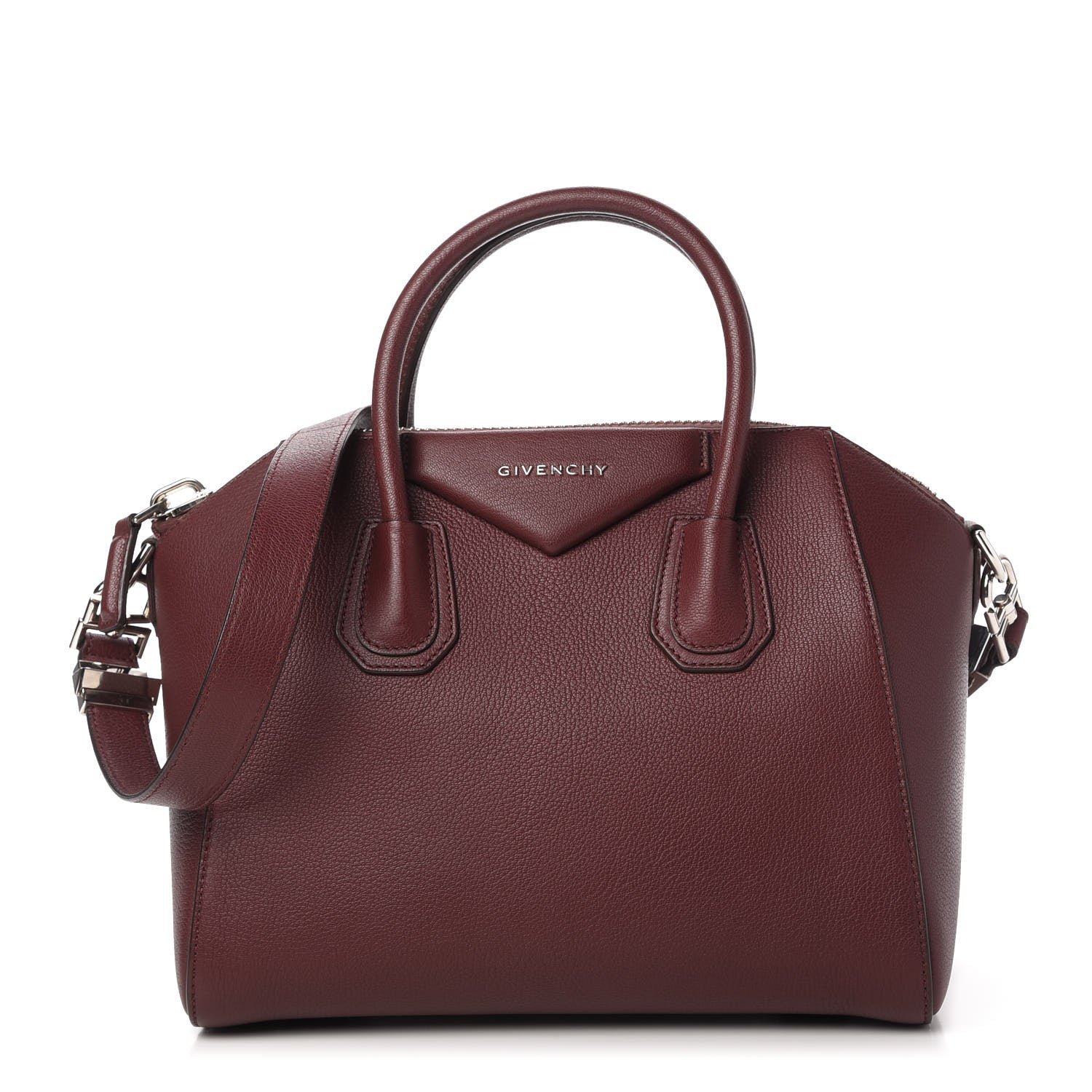 Givenchy Sugar Goatskin Small Antigona Oxblood 1 of 10