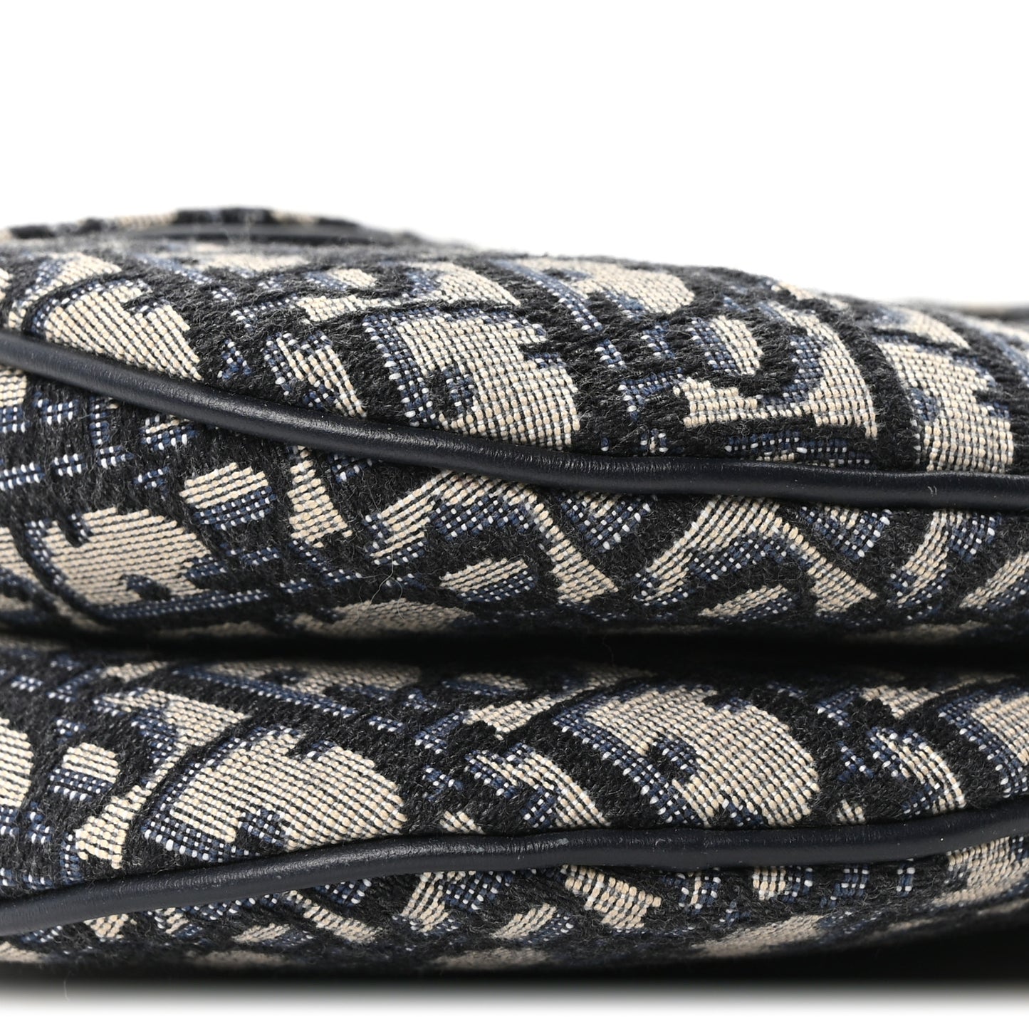 Oblique Saddle Bag Blue