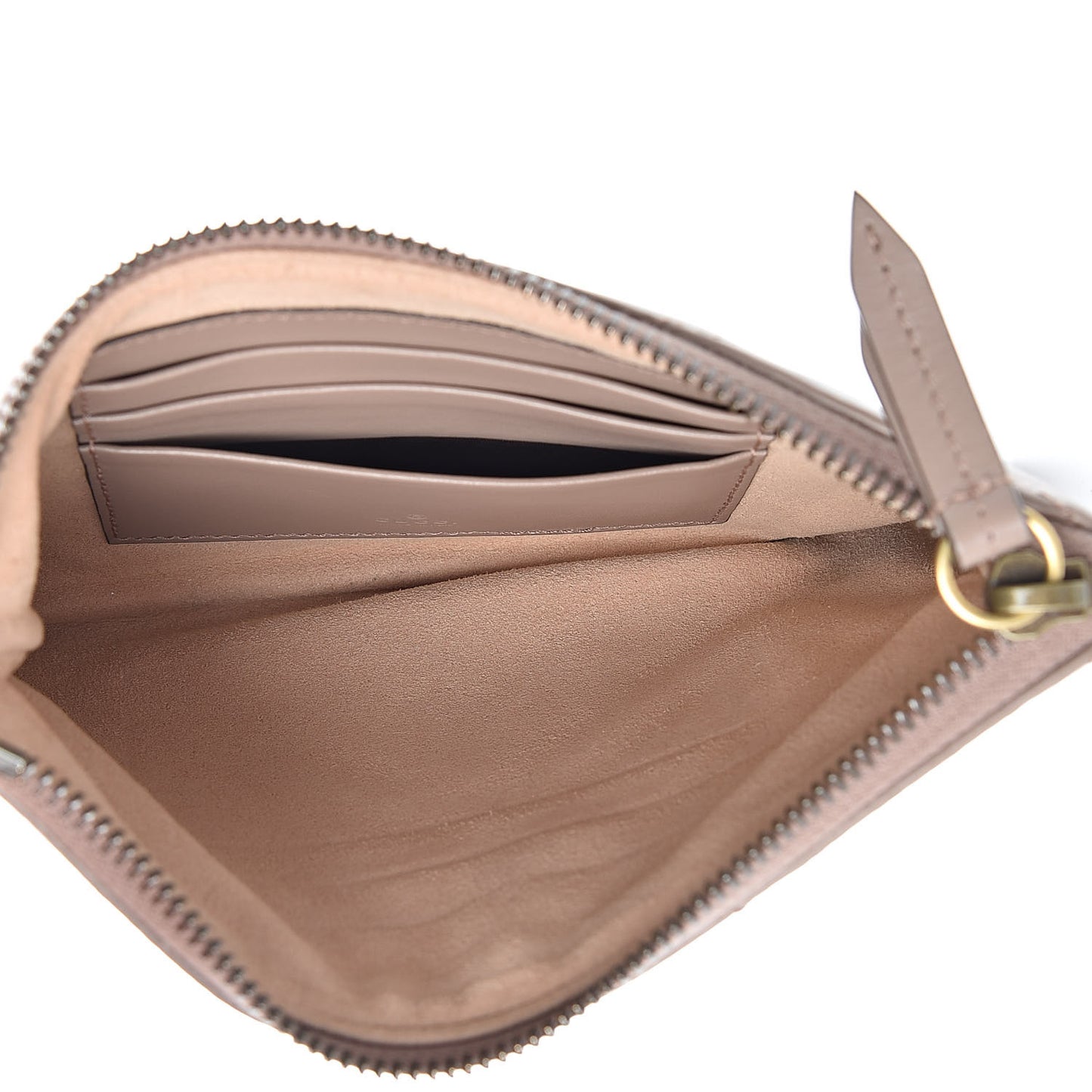 Calfskin Matelasse GG Marmont Wrist Wallet Porcelain Rose