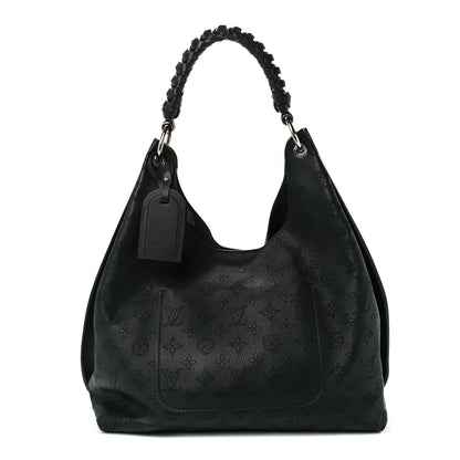 Louis Vuitton Mahina Carmel Hobo Black 1 of 10