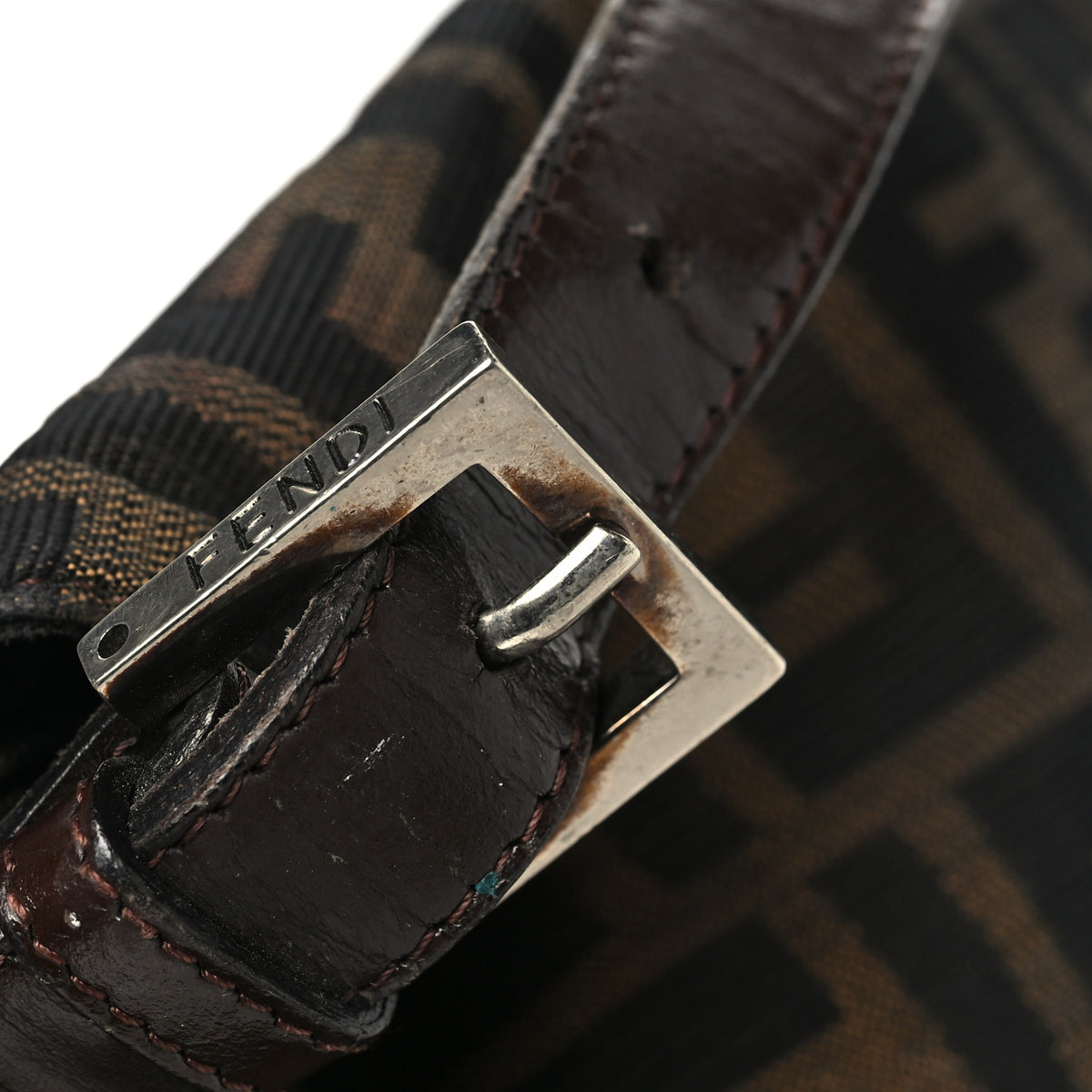 Fendi Zucca Mama Baguette Tobacco 14 of 14