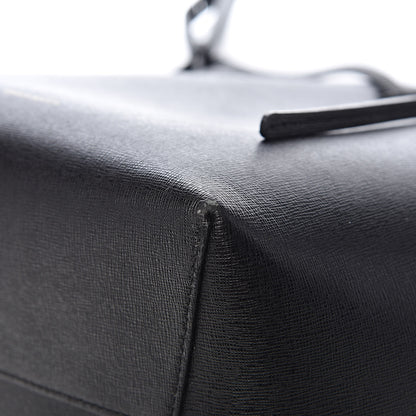 Mansur Gavriel Saffiano Bucket Bag Black Flamma 9 of 12