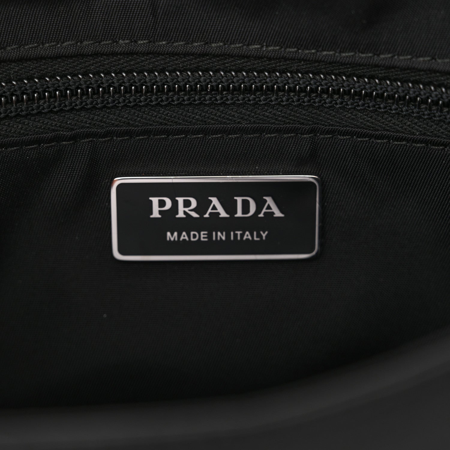 Prada Re-Nylon Vitello Padded Small Flap Shoulder Bag Black 6 of 10