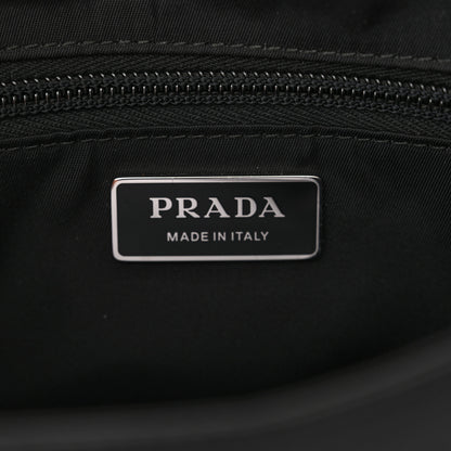 Prada Re-Nylon Vitello Padded Small Flap Shoulder Bag Black 6 of 10