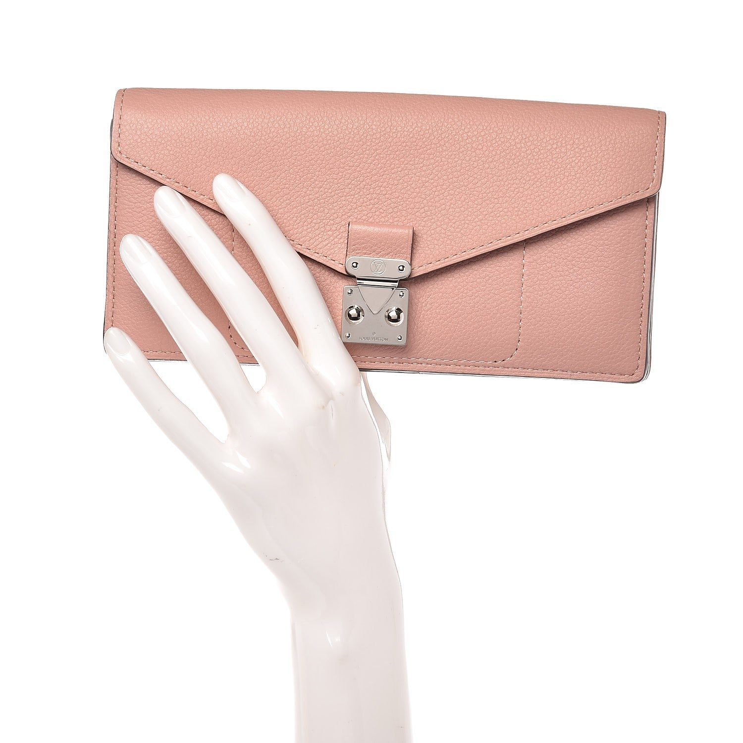 Louis Vuitton Veau Cachemire Dauphine Wallet Magnolia 2 of 7