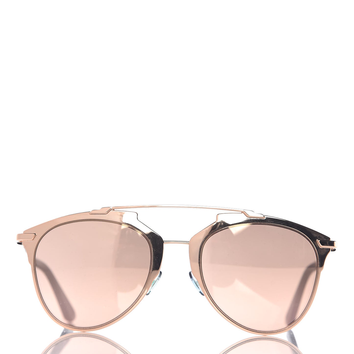 Reflected Sunglasses Rose Gold