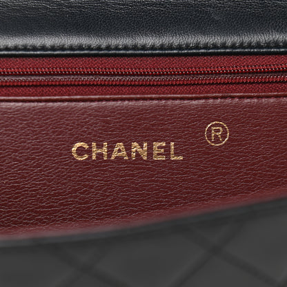 Chanel Lambskin Quilted Medium Single Flap Black 5 of 8