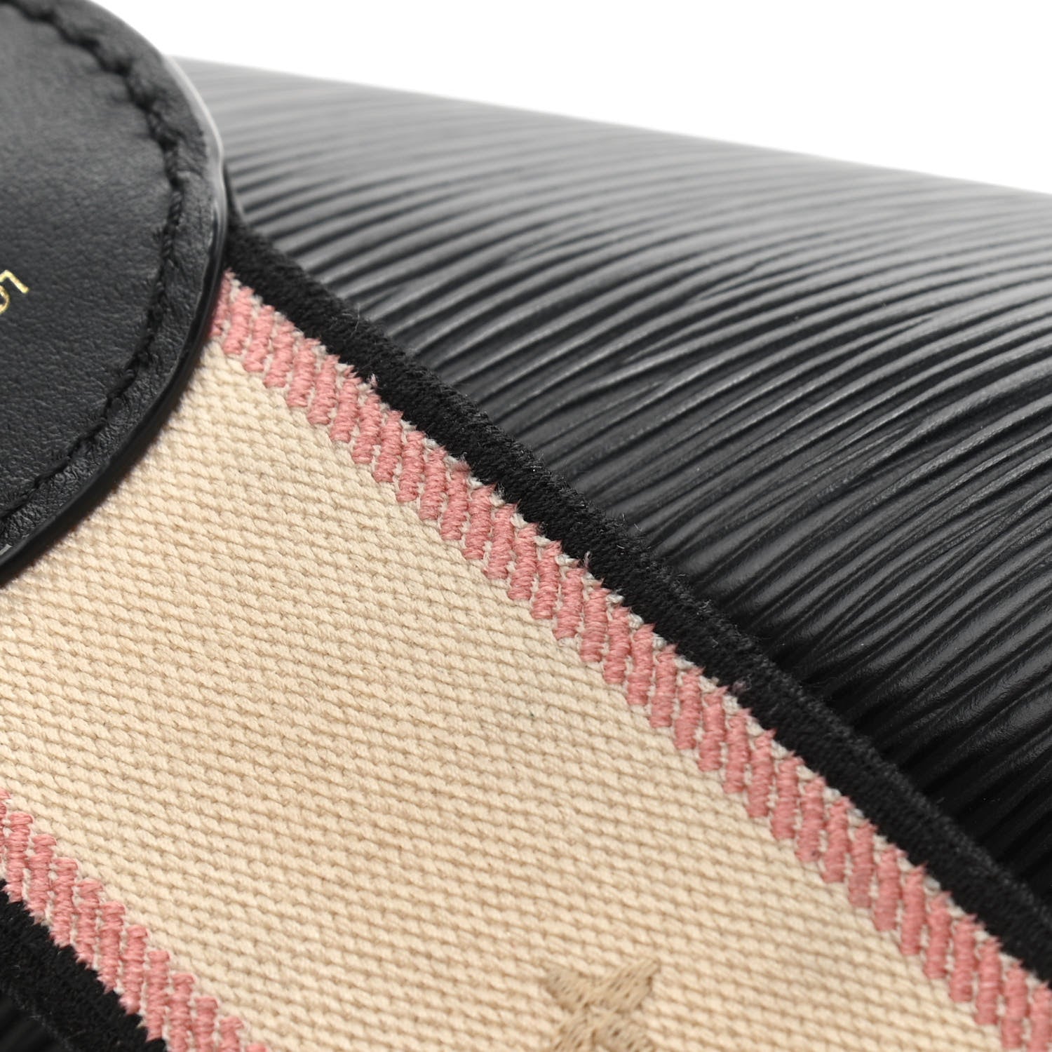 Louis Vuitton Epi Monogram Flower Twist MM Black 13 of 13