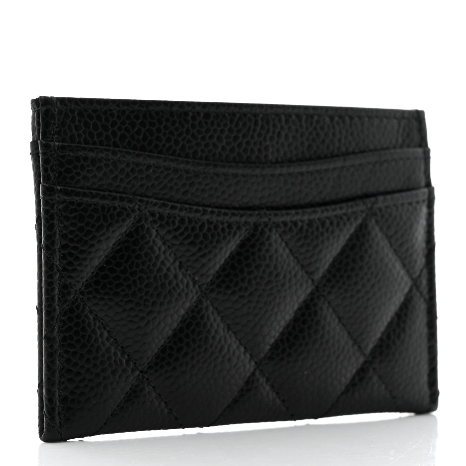 Chanel Caviar Quilted Card Holder Black 3 of 8