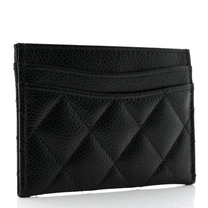 Chanel Caviar Quilted Card Holder Black 3 of 8