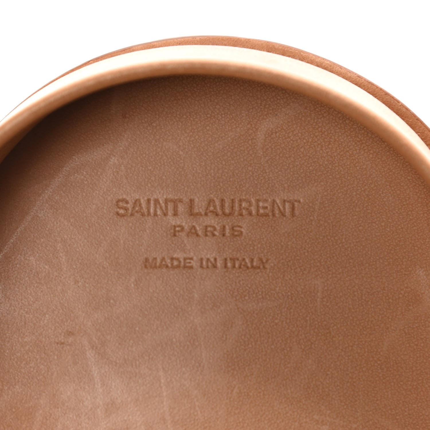 Saint Laurent Calfskin Monogram Baby Kaia Crossbody Bag Vintage Brown 6 of 11