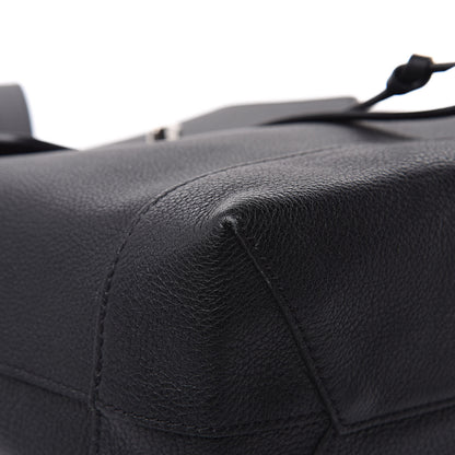 Louis Vuitton Calfskin Lockme Backpack Black 10 of 11
