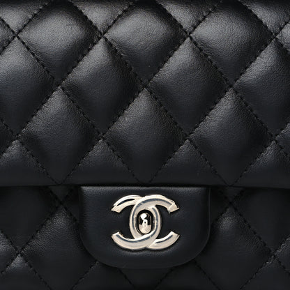 Chanel Calfskin Quilted CC Uniform Flap Belt Bag Black 8 of 10