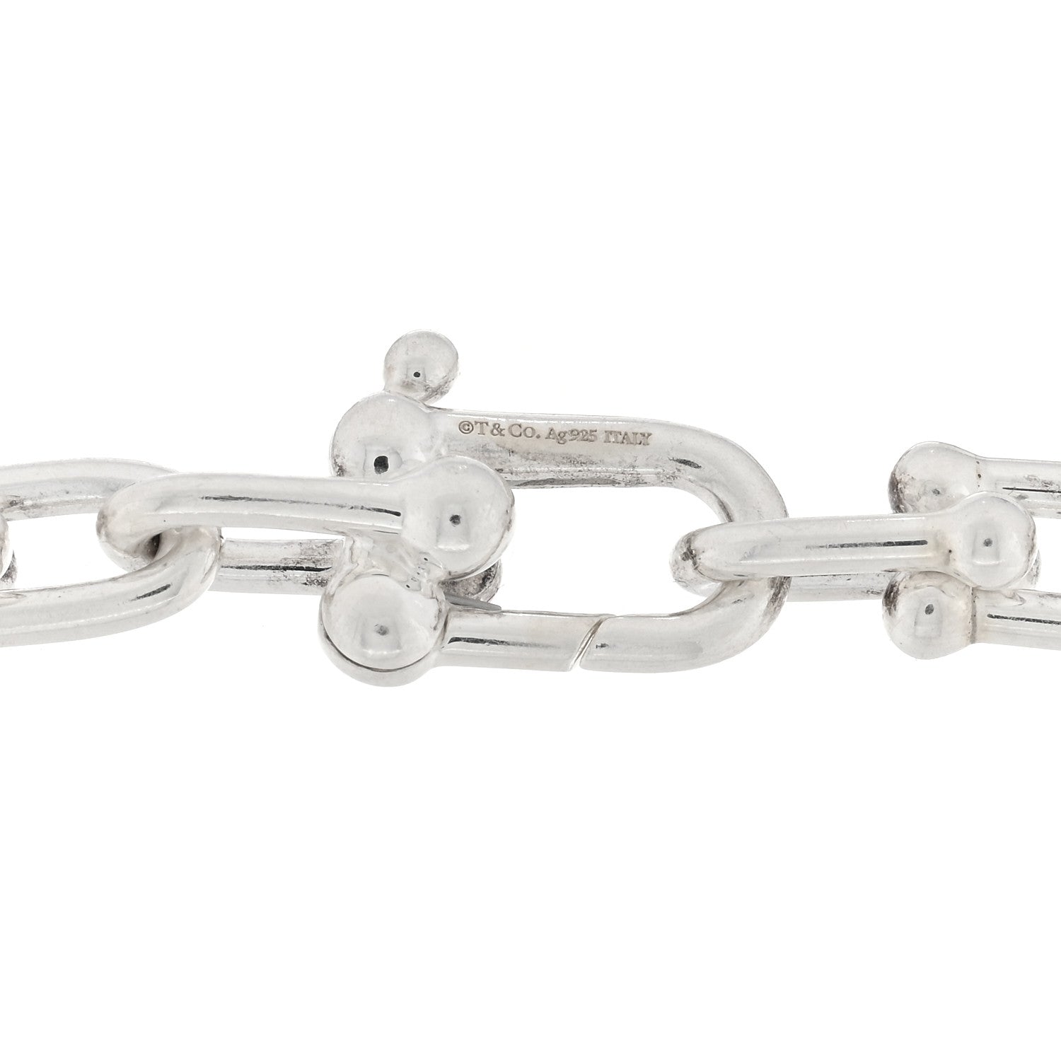 Tiffany Sterling Silver Small HardWear Link Bracelet 3 of 3