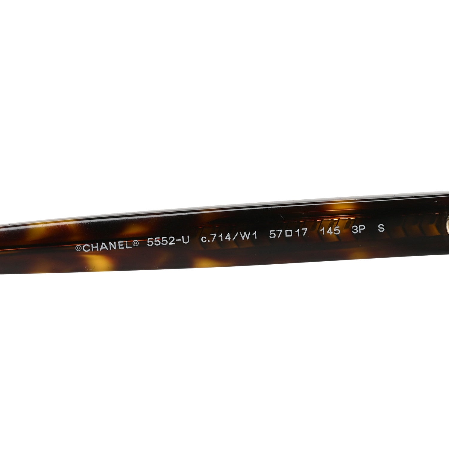 Chanel Acetate Pilot Sunglasses 5552-U Dark Havana 5 of 7