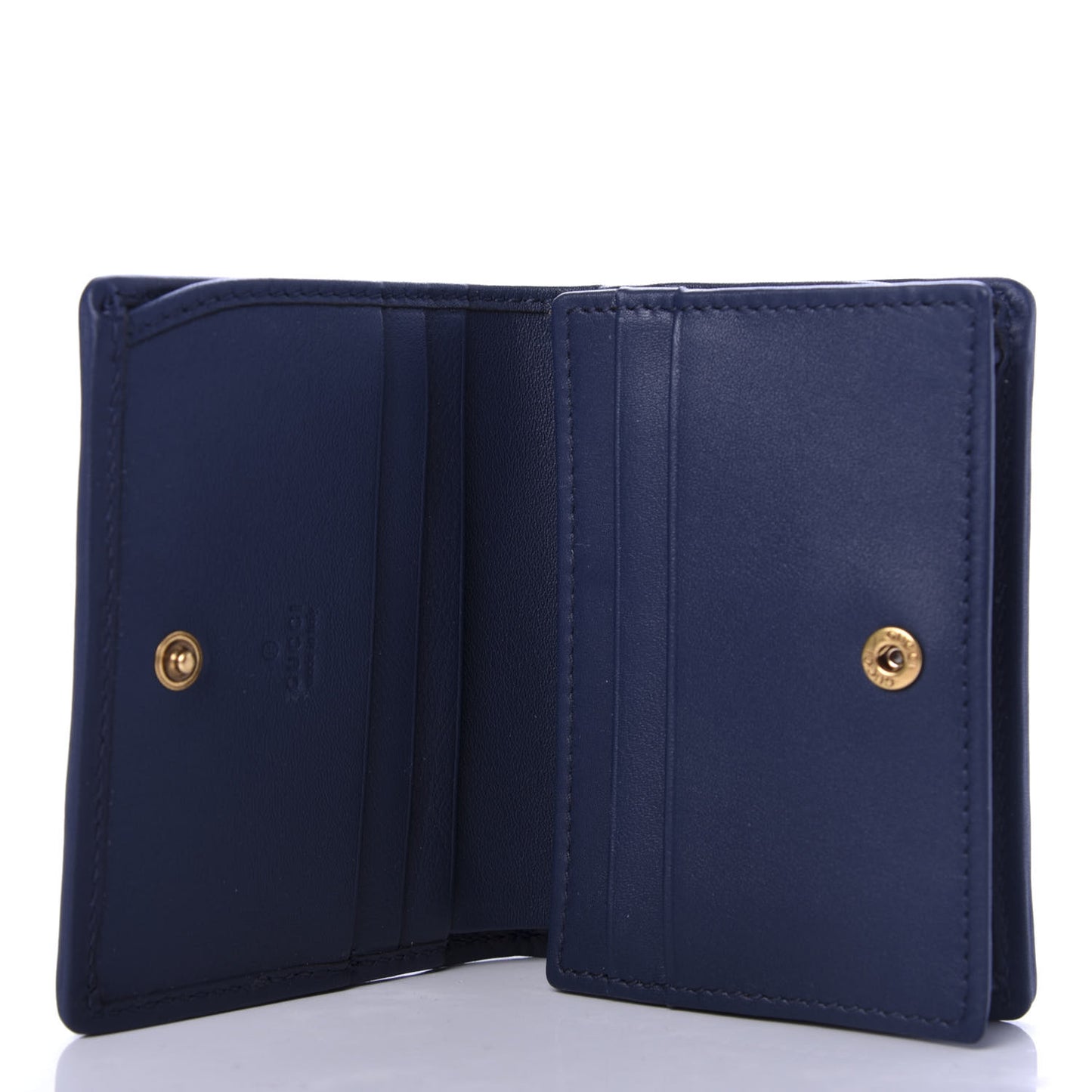 Canvas Flora Floral Trapuntata Zumi Card Case Wallet Great White Multicolor Blue Agata