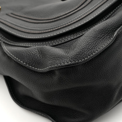Chloe Calfskin Large Marcie Satchel Black 10 of 11