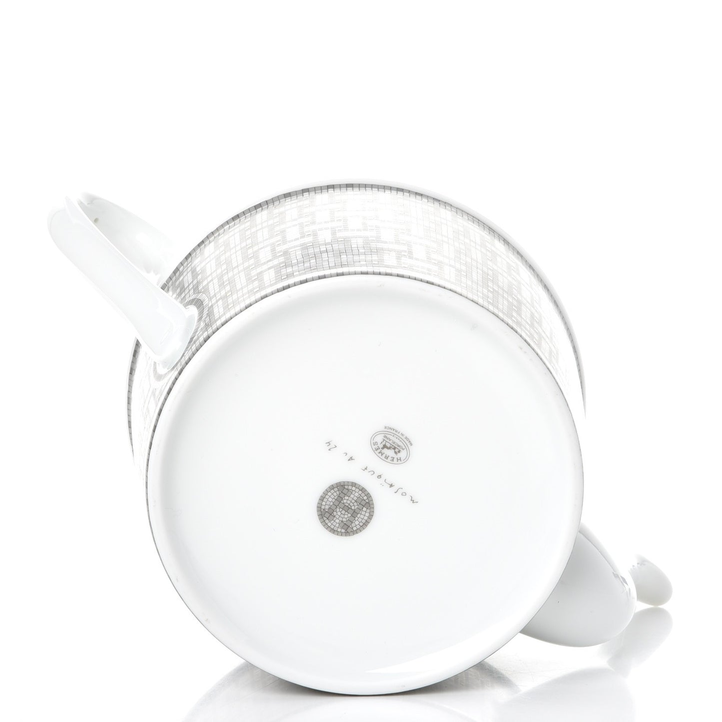 Porcelain Mosaique Au 24 Platine Coffee/Tea Pot Platinum
