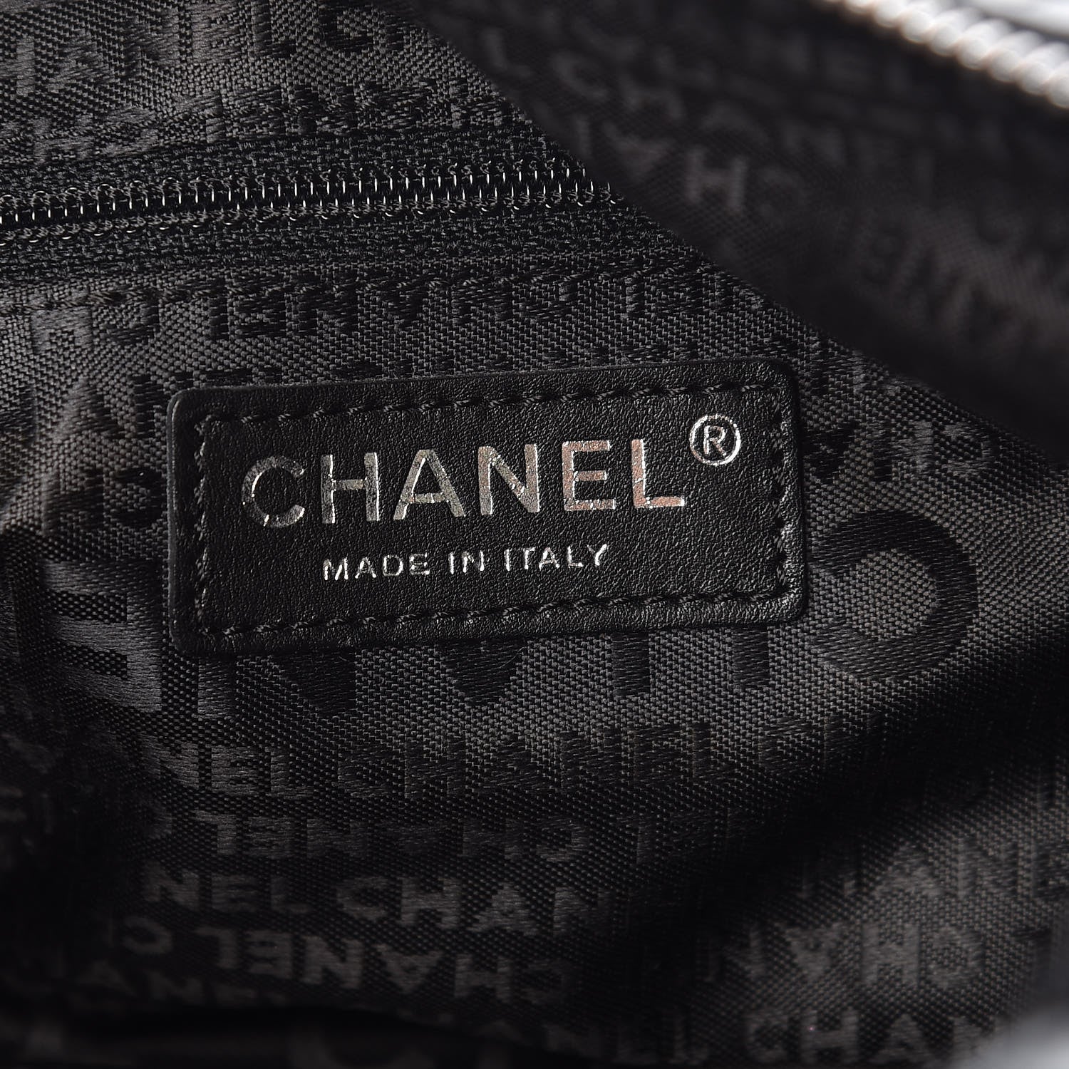 Chanel Distressed Lambskin Lady Braid Small Tote Black 8 of 9