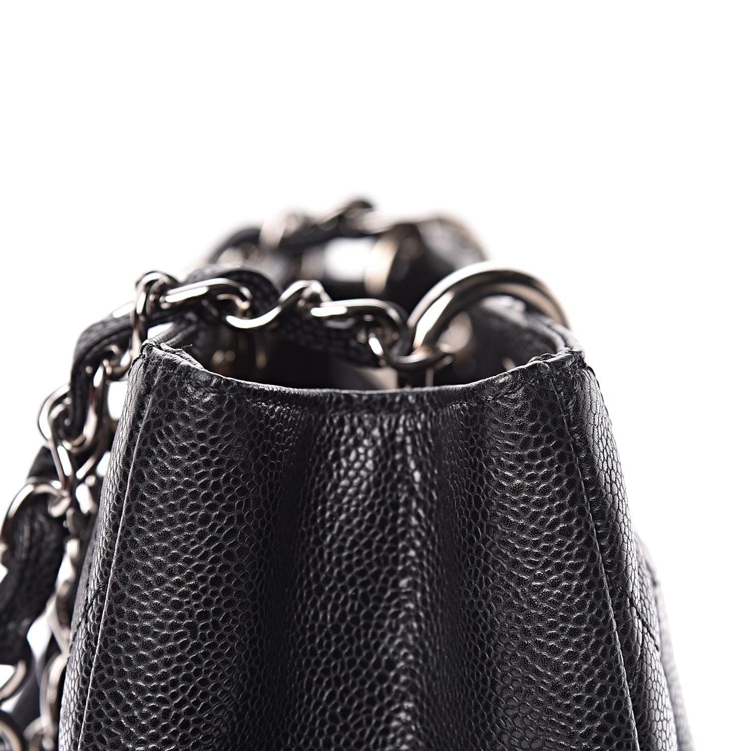 Chanel Caviar Quilted Grand Shopping Tote GST Black 14 of 15