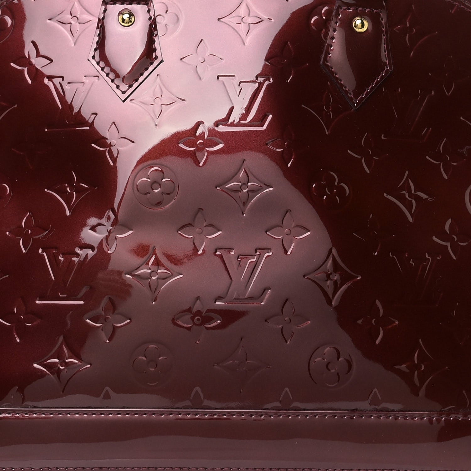 Louis Vuitton Vernis Alma PM Rouge Fauviste 8 of 8