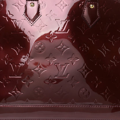 Louis Vuitton Vernis Alma PM Rouge Fauviste 8 of 8