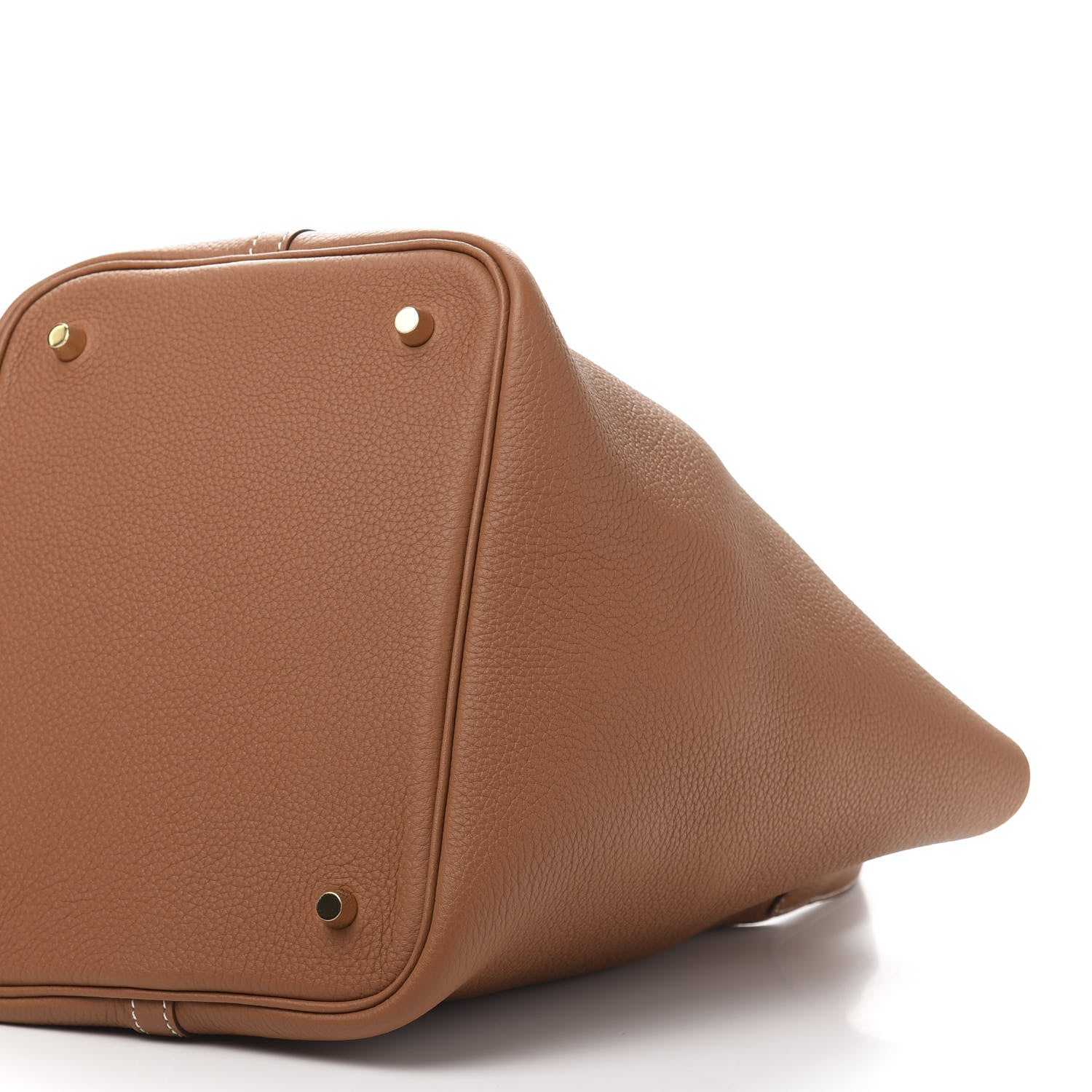 Hermes Taurillon Clemence Picotin Lock 22 MM Gold 9 of 11