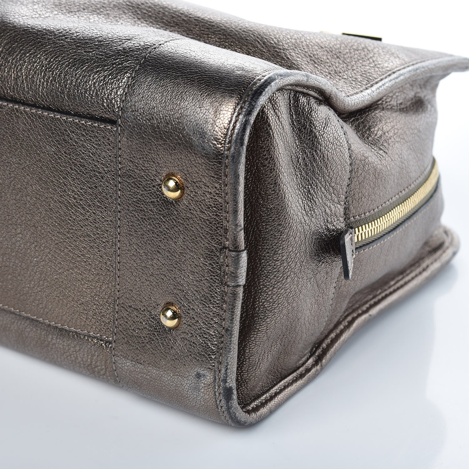 Loewe Metallic Calfskin Amazona Bronze 10 of 14