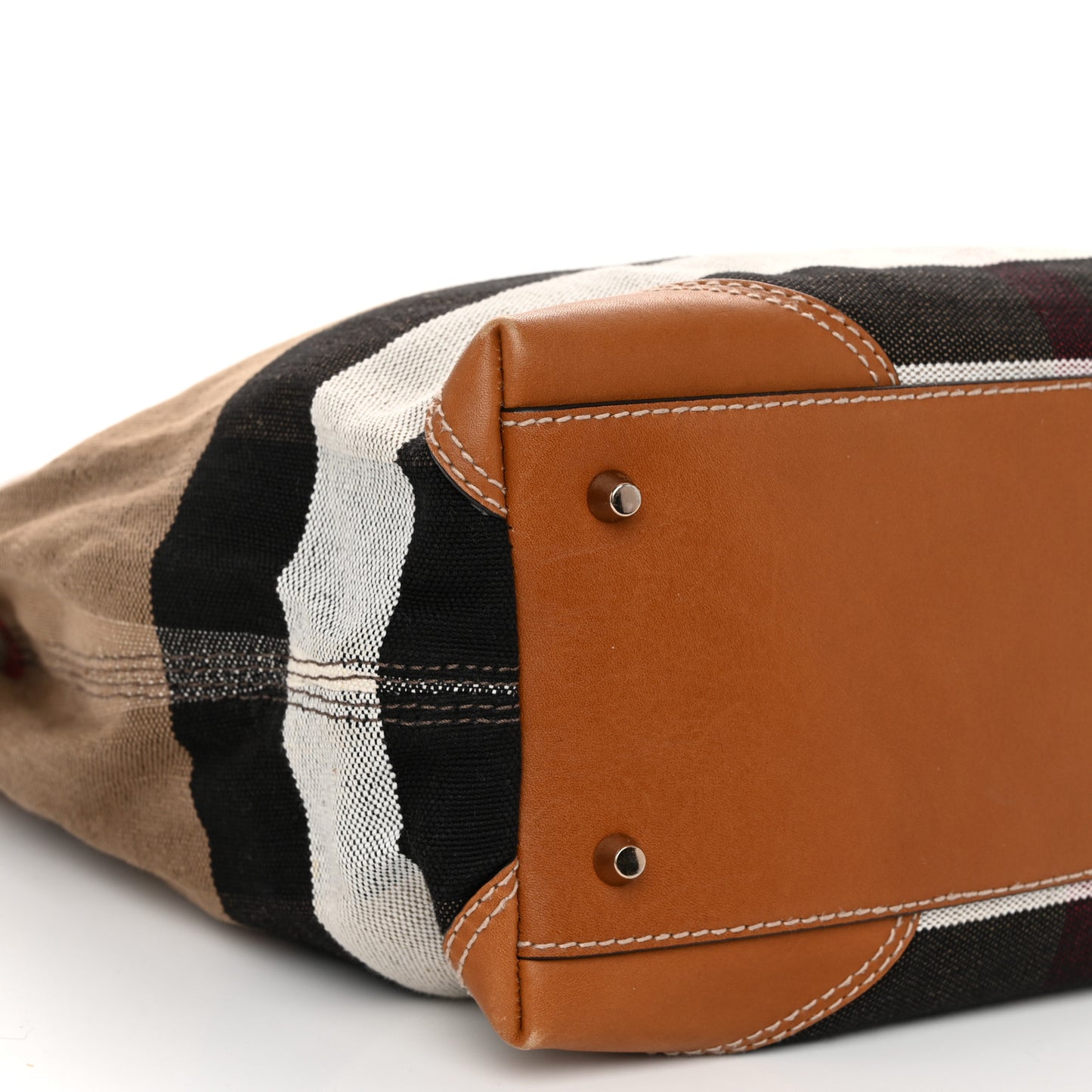 Canvas Mega Check Medium Maidstone Saddle Brown