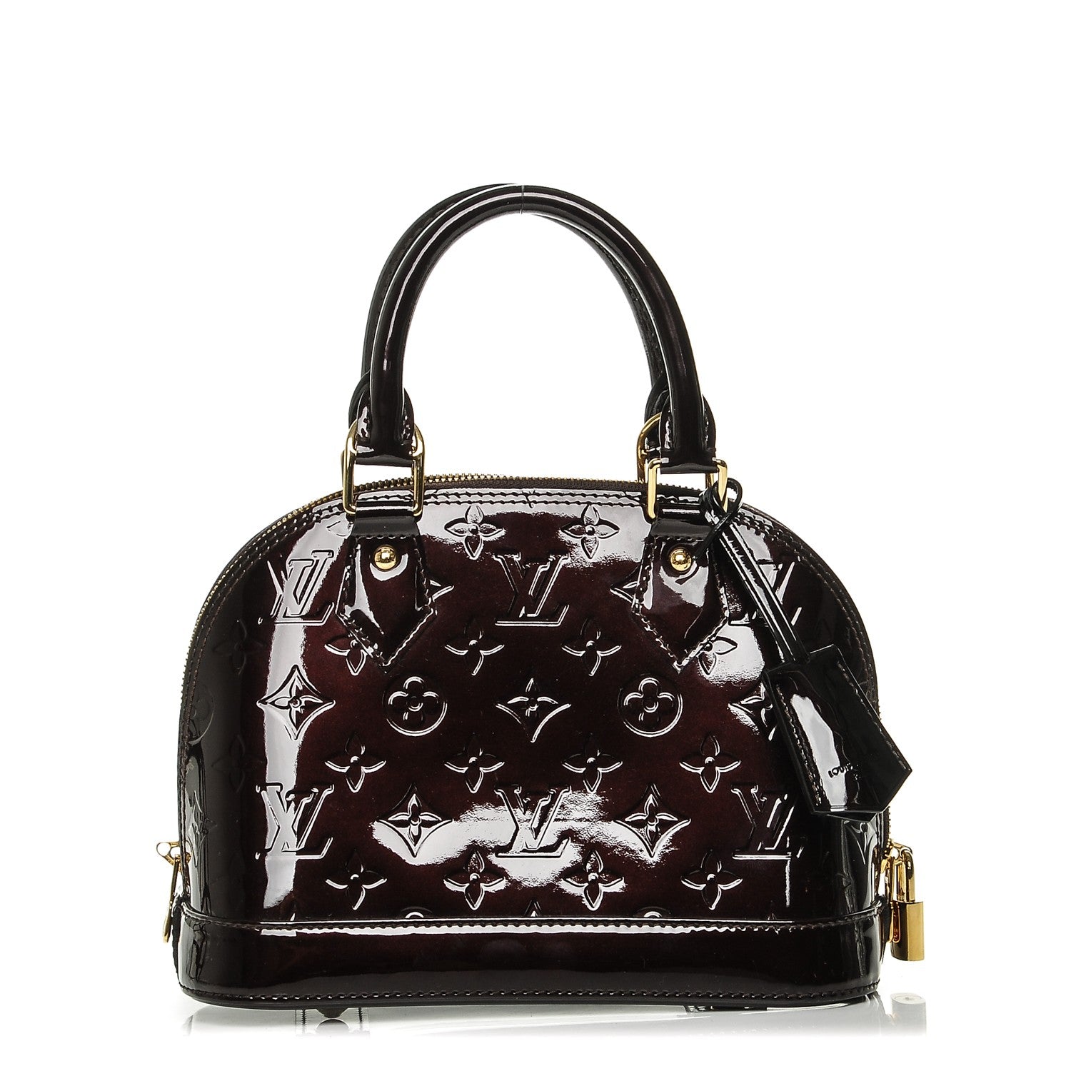 Louis Vuitton Vernis Alma BB Amarante 1 of 6