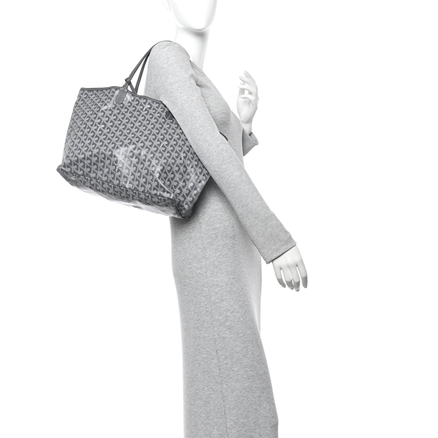 Goyard Goyardine Saint Louis PM Grey 2 of 12