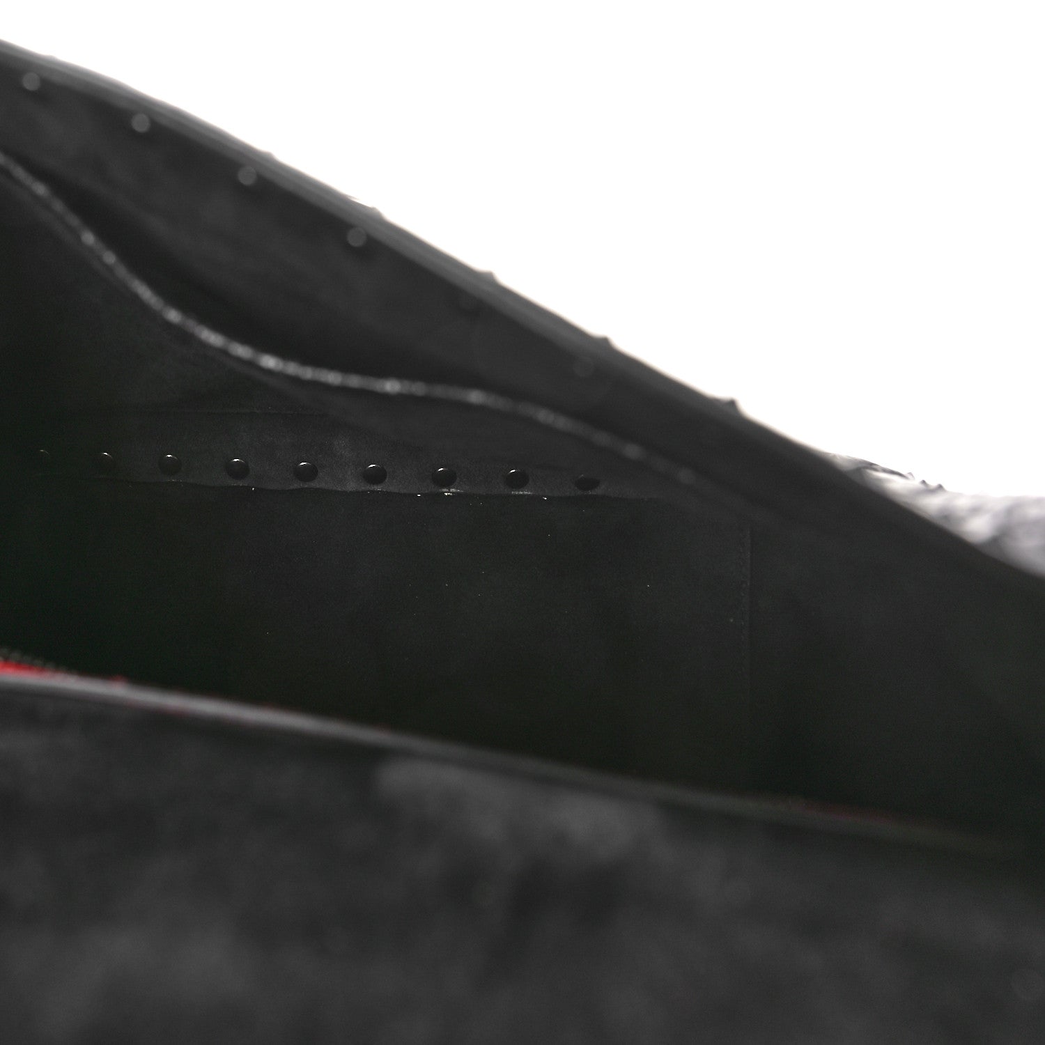 Valentino Garavani Craquele Nappa Butterfly Crystal Medium Rockstud Spike Shoulder Bag Black 5 of 9