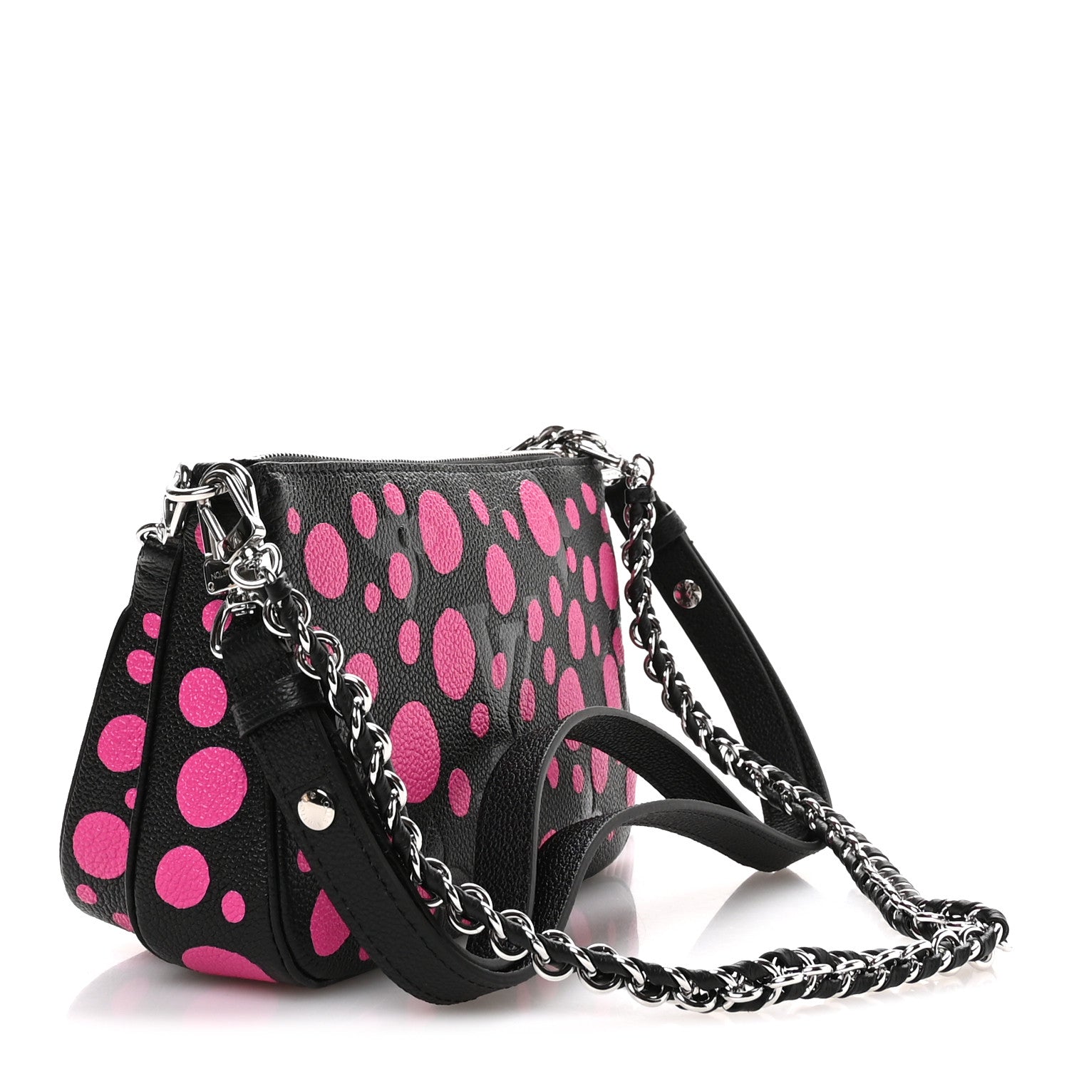 Louis Vuitton LV X YK Empreinte Multi Pochette Accessories Black Fuchsia 3 of 10