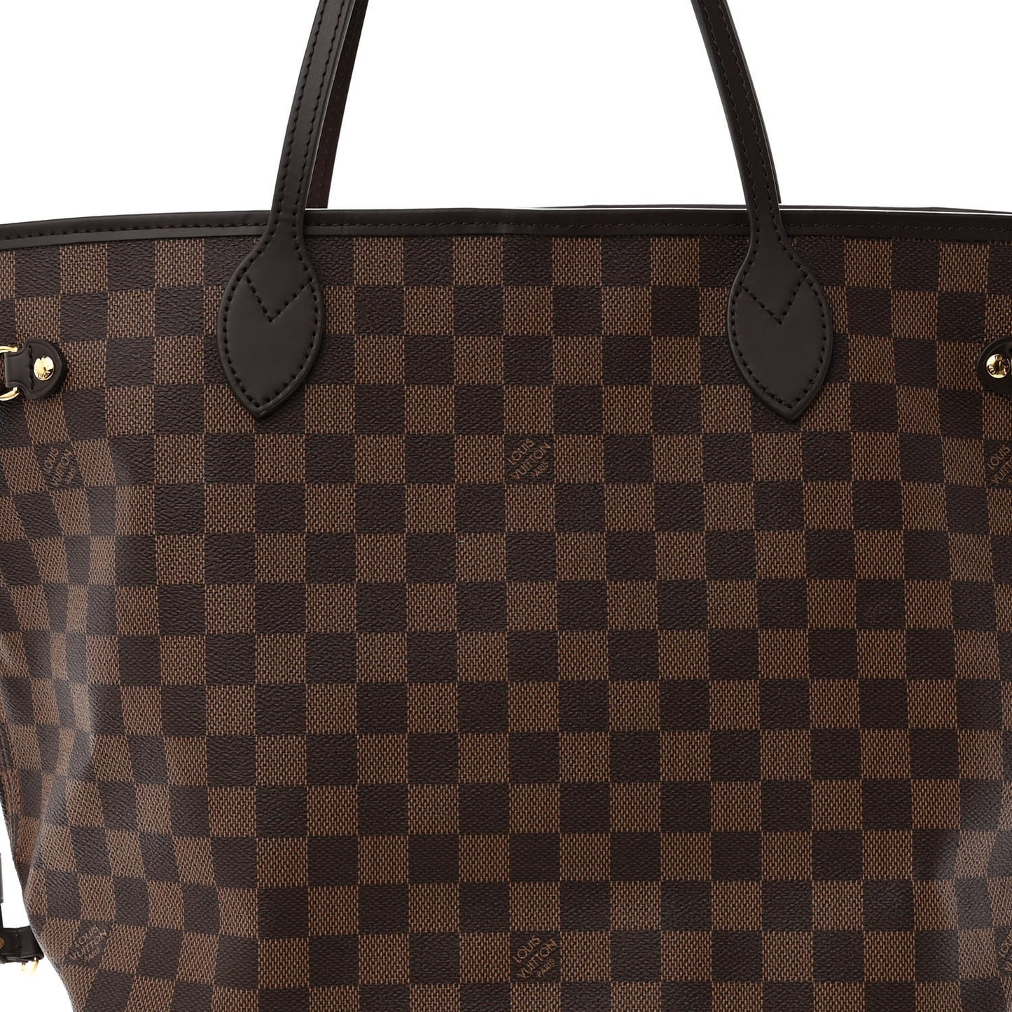 Damier Ebene Neo Neverfull MM Rose Ballerine