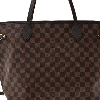 Louis Vuitton Damier Ebene Neo Neverfull MM Rose Ballerine 8 of 12