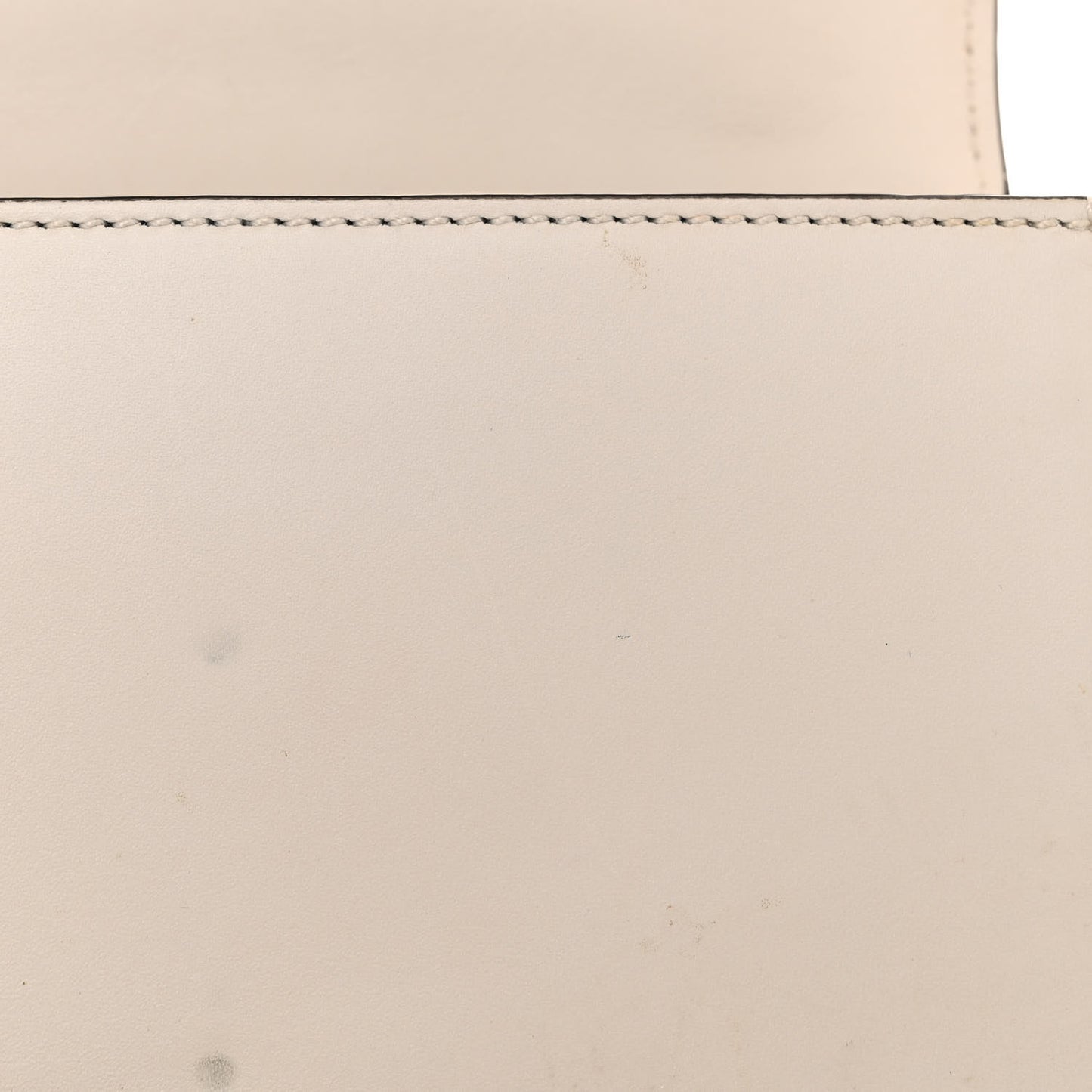 Calfskin Mini Sylvie Chain Shoulder Bag White