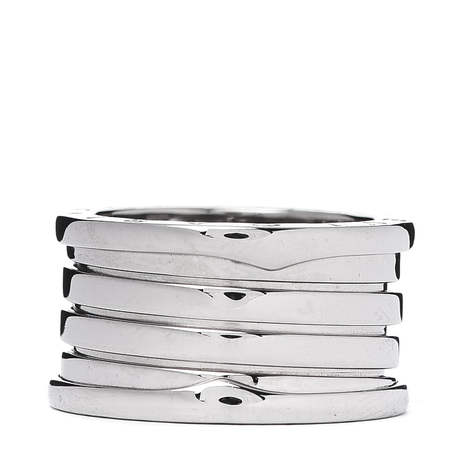 18K White Gold B.Zero1 Four-Band Ring 56 7.5