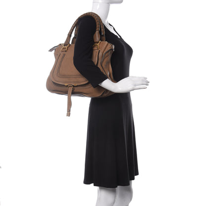 Chloe Calfskin Medium Marcie Satchel Nut 2 of 10