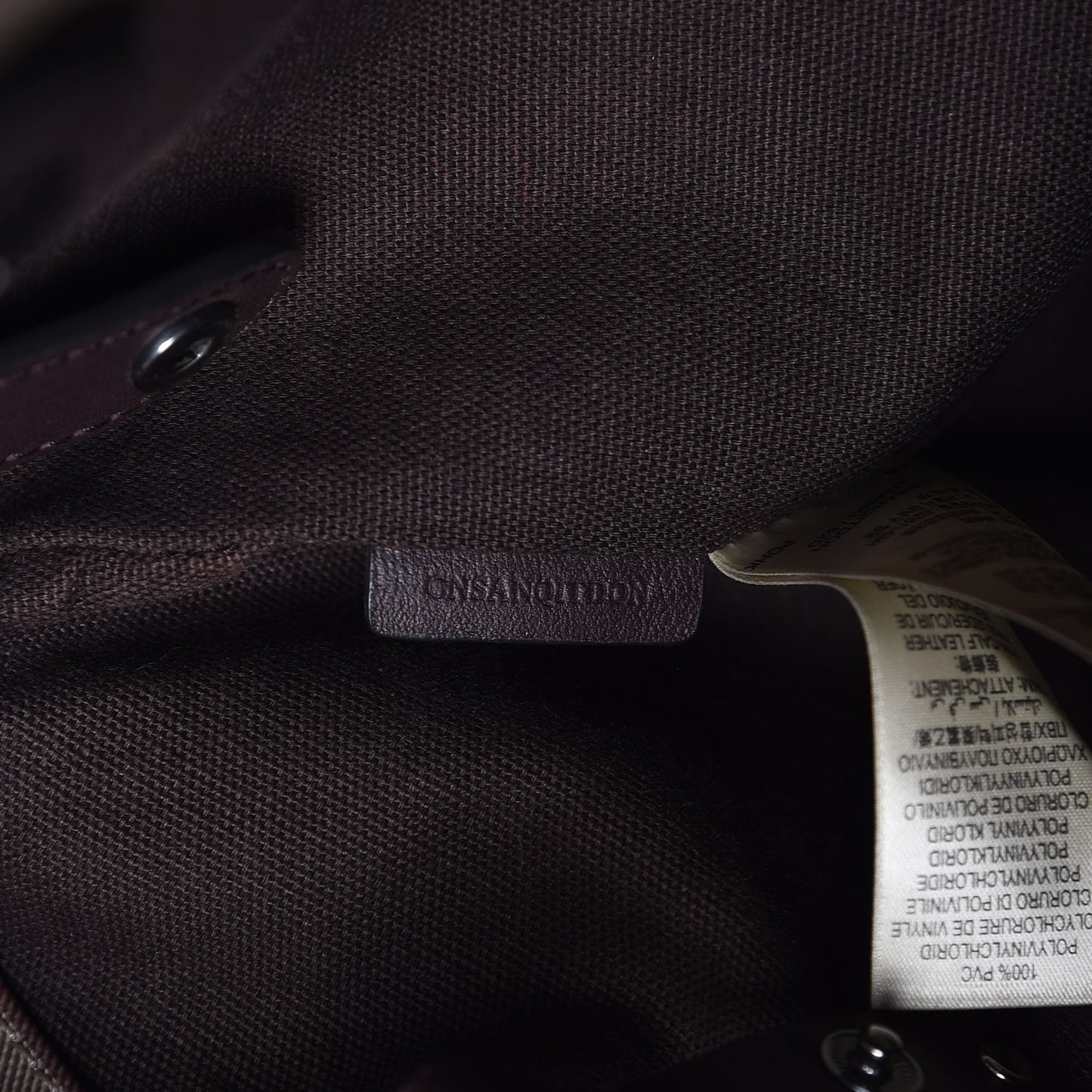 Smoked Check Small Canterbury Tote Brown