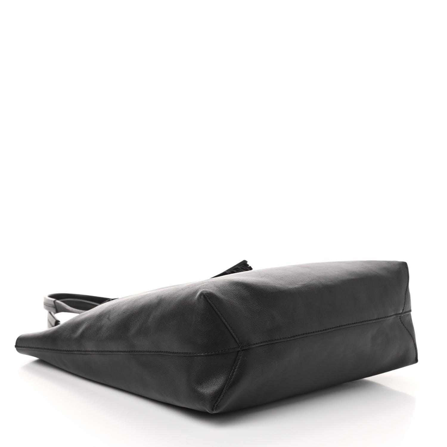 Gucci Calfskin Large Horsebit Tote Black 4 of 8