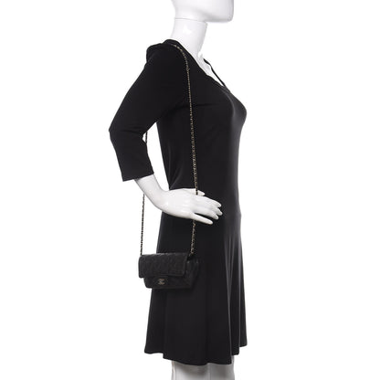 Chanel Caviar Quilted Glasses Case With Chain Black 2 of 12