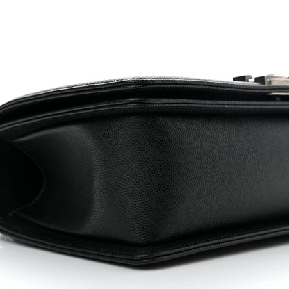 Chanel Caviar Quilted Medium Boy Flap Black 9 of 10