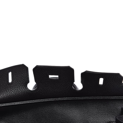 Hermes Togo Birkin 25 Black 8 of 33