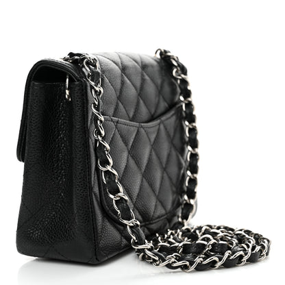 Chanel Caviar Quilted Mini Square Flap Black 3 of 14