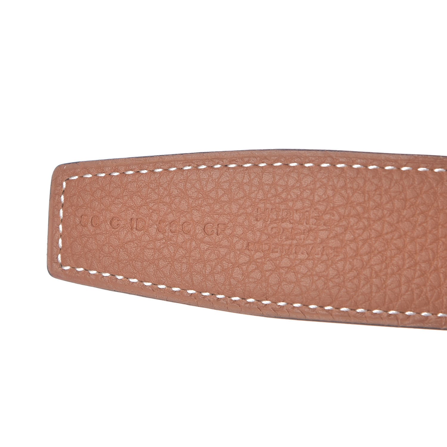 Hermes Box Togo 32mm H Belt 80 Black Gold 4 of 7