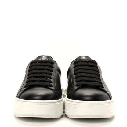 Louis Vuitton Calfskin Time Out Sneakers 37 Black 2 of 8