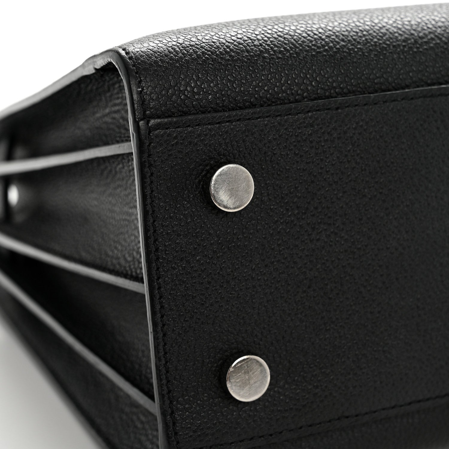 Saint Laurent Grained Calfskin Baby Sac De Jour Black 18 of 18