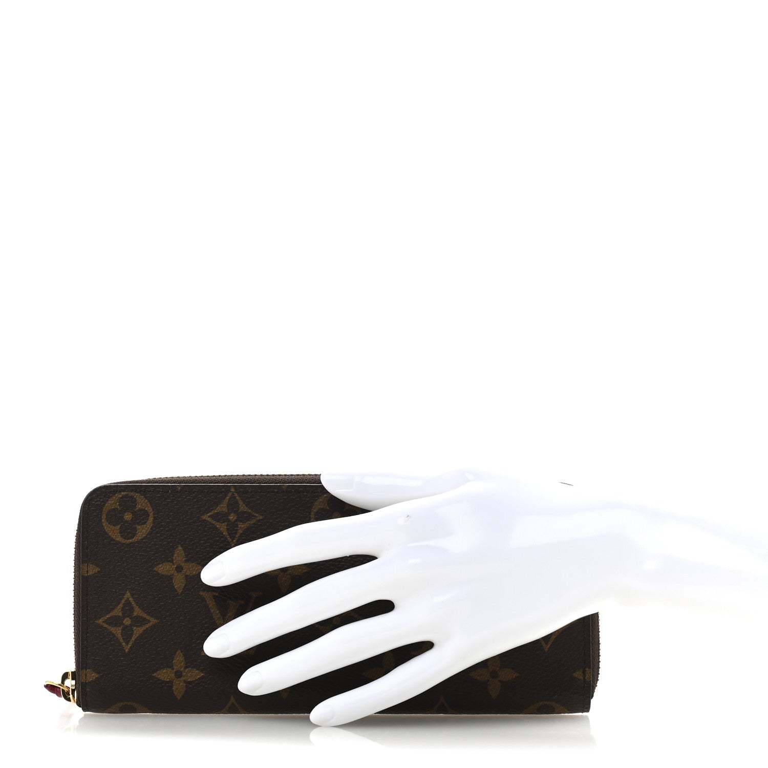 Louis Vuitton Monogram Clemence Wallet Fuchsia 2 of 6